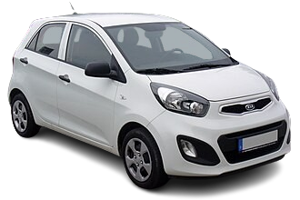 Kia Picanto blanche